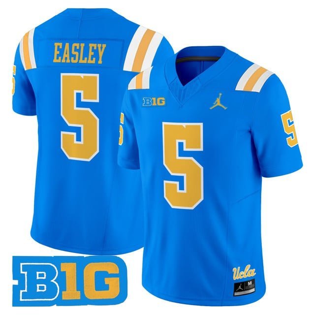 Kenny Easley Blue Jersey UCLA Bruins 2025 Vapor Limited All Stitched