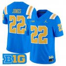 Keegan Jones Blue Jersey UCLA Bruins 2025 Vapor Limited All Stitched