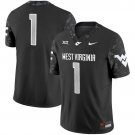 #1 Team Jersey West Virginia Mountaineers 2025 Coal Rush All Stitched