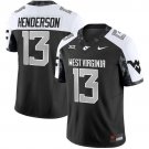 Jaylen Henderson Alternate Jersey West Virginia Mountaineers 2025 Coal Rush All Stitched