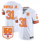 Antoine Winfield Jr. - 31 White Jersey Tampa Bay Buccaneers '76 Vapor All Stitched