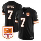 Bucky Irving - 7 Black Jersey Tampa Bay Buccaneers '76 Vapor All Stitched