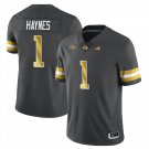 Jamal Haynes Jersey #1 Georgia Tech Football 2025 Limited Stitched Dark Gray