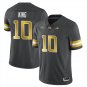Haynes King Jersey #10 Georgia Tech Football 2025 Limited Stitched Dark Gray