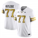 Keylan Rutledge Jersey #77 Georgia Tech Football 2025 Limited Stitched White
