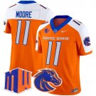 Ashton Jeanty Orange Alternate Jersey Boise State Broncos 2025 Vapor Limited All Stitched