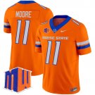 Ashton Jeanty Orange Jersey Boise State Broncos 2025 Vapor Limited All Stitched