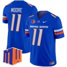 Ashton Jeanty Royal Jersey Boise State Broncos 2025 Vapor Limited All Stitched