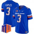 Latrell Caples Royal Jersey Boise State Broncos 2025 Vapor Limited All Stitched