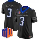 Latrell Caples Black Jersey Boise State Broncos 2025 Vapor Limited All Stitched