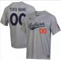 Custom Auburn Tigers Baseball Grey Jersey &acirc;�� All Stitched