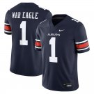 Navy Auburn Tigers Away Football Game Jersey