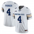 Bryson Parker Jersey #4 Montana State Bobcat Football 2025 Stitched White