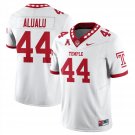 Tyree Alualu Jersey #44 Temple Football 2025 Vapor Limited Stitched White