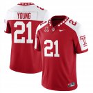 De'Carlos Young Jersey #21 Temple Football 2025 Vapor Limited Stitched Alternate