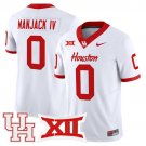 Manjack IV White Jersey Houston Cougars 2025 Vapor Limited All Stitched
