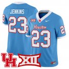 Parker Jenkins Blue Jersey Houston Cougars 2025 Vapor Limited All Stitched