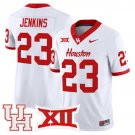 Parker Jenkins White Jersey Houston Cougars 2025 Vapor Limited All Stitched