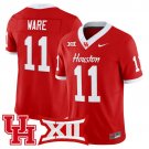 Andre Ware Red Jersey Houston Cougars 2025 Vapor Limited All Stitched