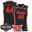 Elvin Hayes Black Jersey Houston Cougars 2025 Final Four Patch Basketball All Stitched