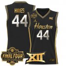Elvin Hayes Black Gold Jersey Houston Cougars 2025 Final Four Patch Basketball All Stitched