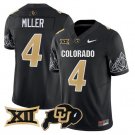 Omarion Miller Jersey #4 Colorado Buffaloes 2025 Limited V2 Stitched Black