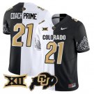 Coach Prime Jersey #21 Colorado Buffaloes 2025 Limited V2 Stitched Stripeout