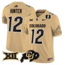 Travis Hunter Jersey #12 Colorado Buffaloes 2025 Limited V2 Stitched Gold