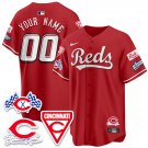 Custom Red Jersey Cincinnati Reds 2025 Speedway V1 All Stitched