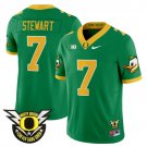 Evan Stewart Green Jersey Oregon Ducks 2025 Vapor Limited All Stitched