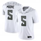Dante Moore White Jersey Oregon Ducks 2025 Vapor Limited All Stitched