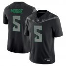 Dante Moore Black Jersey Oregon Ducks 2025 Vapor Limited All Stitched