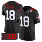 Isaiah Neyor Black Jersey Nebraska Cornhuskers 2025 Vapor Limited V2 All Stitched