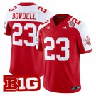 Dante Dowdell Red Alternate Jersey Nebraska Cornhuskers 2025 Vapor Limited V2 All Stitched