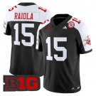Dylan Raiola Black Alternate Jersey Nebraska Cornhuskers 2025 Vapor Limited V2 All Stitched
