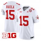 Dylan Raiola White Jersey Nebraska Cornhuskers 2025 Vapor Limited V2 All Stitched