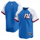 Team Blue White Jersey National League 2025 All Star All Stitched
