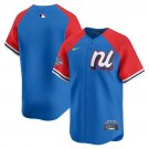Team Blue Red Jersey National League 2025 All Star All Stitched