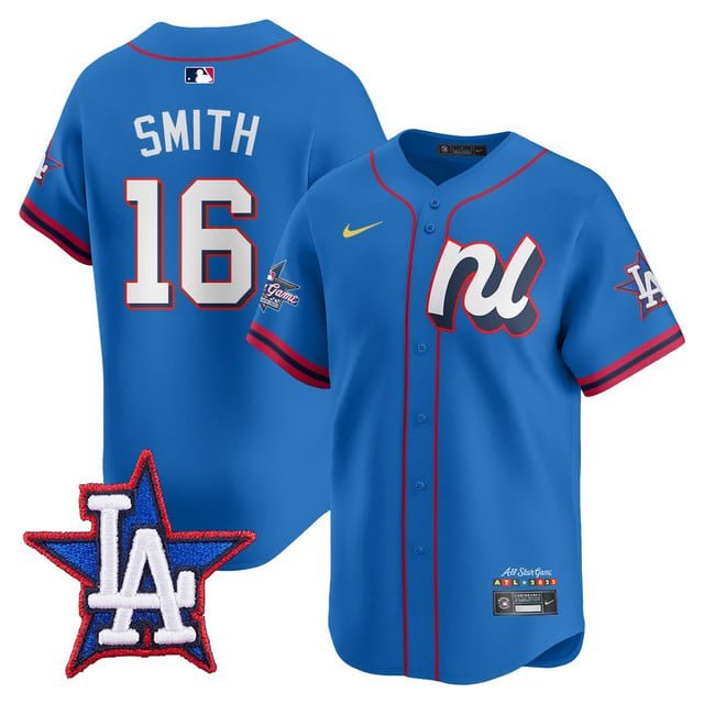 Will Smith - 16 Blue Jersey National League 2025 All Star All Stitched