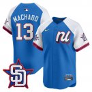 Manny Machado - 13 Blue White Jersey National League 2025 All Star All Stitched