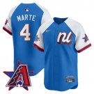 Ketel Marte - 4 Blue White Jersey National League 2025 All Star All Stitched