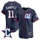 José Ramírez - 11 Navy Jersey American League 2025 All Star All Stitched
