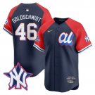 Paul Goldschmidt - 46 Navy Red Jersey American League 2025 All Star All Stitched