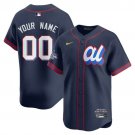Custom Navy Jersey American League 2025 All Star All Stitched