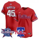 Zack Wheeler - 45 Red Jersey Philadelphia Phillies 2026 All Star All Stitched