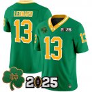 Riley Leonard Throwback Jersey Notre Dame Fighting Irish 2025 CFP Final Patch Vapor Limited