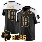 Steve Angeli Alternate Jersey Notre Dame Fighting Irish 2025 CFP Final Patch Gold