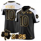 Kris Mitchell Alternate Jersey Notre Dame Fighting Irish 2025 CFP Final Patch Gold