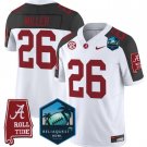 Jam Miller Jersey #26 Alabama Crimson Tide 2025 ReliaQuest Bowl Inverted