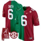 DeVonta Smith Jersey #6 Alabama Crimson Tide Split Football Game Stitched
